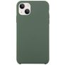Mobigear Rubber Touch iPhone 15 Siliconen Hoesje Backcover - Groen