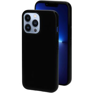 Mobiparts Classic iPhone 13 Pro Hoesje Flexibel TPU Backcover - Zwart