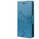 Mobigear Flowers Xiaomi Redmi Note 10 5G Hoesje Bookcase Portemonnee - Blauw