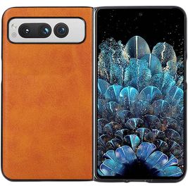 Mobigear Excellent Google Pixel Fold Hoesje Hardcase Backcover - Cognac