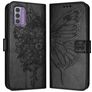 Mobigear Butterfly Nokia G42 Hoesje Bookcase Portemonnee - Zwart
