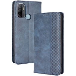 Mobigear Sensation OPPO A53 Hoesje Bookcase Portemonnee - Blauw