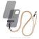 Mobilize Lanyard Universeel Telefoonkoord Verstelbaar - Sand
