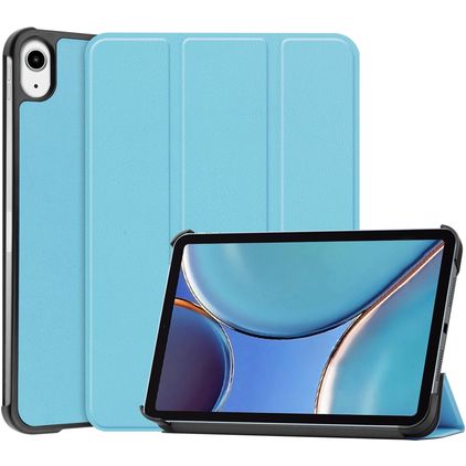 Mobigear Tri-Fold iPad Mini 7 (2024) Hoes Bookcase - Blauw