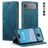 CaseMe 013 iPhone Air Hoesje Bookcase Portemonnee - Blauw