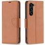 Mobigear Excellent Samsung Galaxy S23 Plus Hoesje Bookcase Portemonnee - Bruin