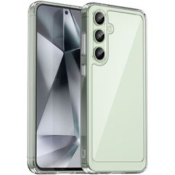 Mobigear Crystal Doorzichtig Samsung Galaxy S24 FE Hoesje Hardcase Backcover - Transparant