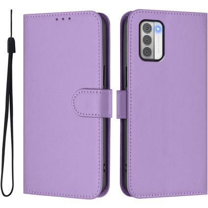 Mobigear Urban Wallet Nokia G42 Hoesje Bookcase Portemonnee - Paars