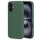 Mobiparts iPhone 16 Siliconen Hoesje Backcover - Forest Green
