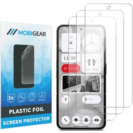 Mobigear Nothing Phone (2a) Screenprotector Folie - Case Friendly (3-Pack)