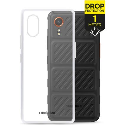 Mobilize Naked Protection Doorzichtig Samsung Galaxy Xcover 7 Hoesje Hardcase Backcover Shockproof - Transparant