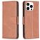 Mobigear Excellent iPhone 15 Pro Hoesje Bookcase Portemonnee - Bruin