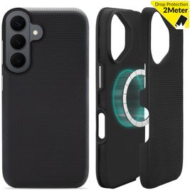 My Style Tough Samsung Galaxy S26 Plus MagSafe Hoesje Hardcase Backcover Shockproof - Zwart