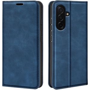 Mobigear Retro Slim Samsung Galaxy A27 Hoesje Bookcase Portemonnee - Blauw