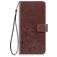 Mobigear Clover Huawei P40 Pro Hoesje Bookcase Portemonnee - Bruin
