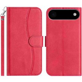Mobigear S Line iPhone Air Hoesje Bookcase Portemonnee - Rood