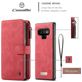Caseme 007 Samsung Galaxy Note 9 Hoesje Uitneembare 2in1 Bookcase Portemonnee - Rood
