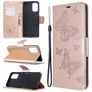 Mobigear Butterfly Samsung Galaxy S20 Plus Hoesje Bookcase Portemonnee - Roségoud