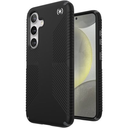 Speck Presidio2 Grip Samsung Galaxy S24 Hoesje Hardcase Backcover Shockproof - Zwart