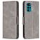Mobigear Excellent Motorola Moto G22 Hoesje Bookcase Portemonnee - Grijs