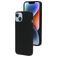 Mobiparts iPhone 14 Siliconen Hoesje Backcover - Zwart