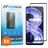 Mobigear Premium Realme 8 Glazen Screenprotector - Case Friendly - Zwart (3-Pack)