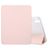 Mobigear Tri-Fold Gel iPad 10 (2022) Hoes TPU,Kunstleer Bookcase + Stylus Houder - Roze