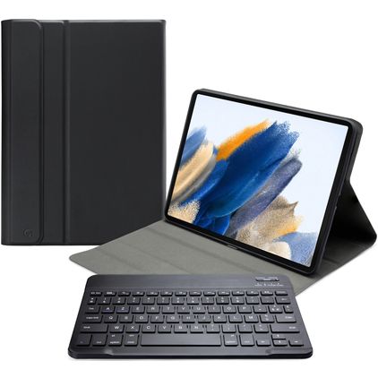 Mobilize Detachable Bluetooth Keyboard Samsung Galaxy Tab A8 10.5 (2021) Hoes AZERTY Bluetooth Toetsenbord Bookcase - Zwart