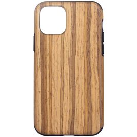 Mobigear Nature iPhone 12 Pro Max Hoesje Flexibel TPU Backcover - Teak