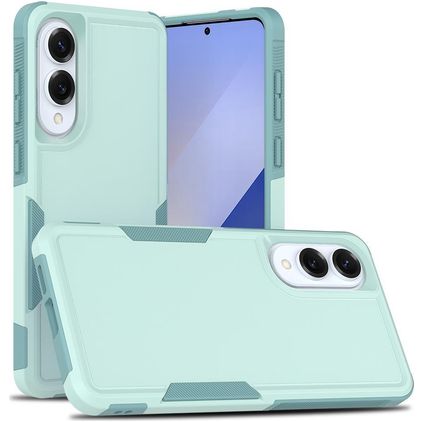 Mobigear Heavy Armor Samsung Galaxy S25 Edge Hoesje Hardcase Backcover Shockproof - Groen