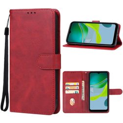 Mobigear Wallet Motorola Moto E13 Hoesje Bookcase Portemonnee - Rood