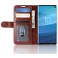 Mobigear Wallet Samsung Galaxy S10 Hoesje Bookcase Portemonnee - Bruin