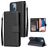 Mobigear Wallet iPhone 14 Plus Hoesje Bookcase Portemonnee - Zwart