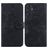 Mobigear Clover Samsung Galaxy M55 Hoesje Bookcase Portemonnee - Zwart