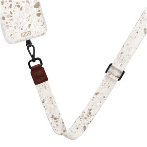 MIO Lanyard Universeel Verstelbaar Telefoonkoord - Soft Terrazzo