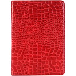 Mobigear Croco iPad Pro 9.7 Inch (2016) Hoes Bookcase - Rood Mobigear Croco iPad Pro 9.7 Inch (2016) Hoes Bookcase - Rood