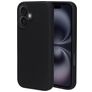 Mobiparts iPhone 16 Siliconen Hoesje Backcover - Zwart