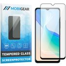 Mobigear Premium Vivo Y76 Glazen Screenprotector - Case Friendly - Zwart