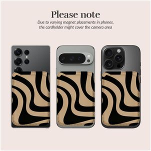 MIO Pasjeshouder - 3 Pasjes - MagSafe Compatible - Swirl