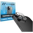 Mobigear iPhone 12 Pro Max Glazen Camera Lens Protector - Case Friendly Mobigear iPhone 12 Pro Max Glazen Camera Lens Protector - Case Friendly