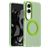 Mobigear Shockproof OnePlus Nord CE 4 Lite MagSafe Hoesje Hardcase Backcover - Groen