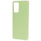 Mobiparts Samsung Galaxy A72 Siliconen Hoesje Backcover - Pistache Green