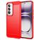 Mobigear Brushed Slim OPPO Reno 12 Pro Hoesje Flexibel TPU Backcover - Rood