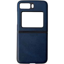 Mobigear Excellent Motorola Razr (2022) Hoesje Hardcase Backcover - Blauw