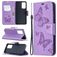 Mobigear Butterfly Samsung Galaxy A52s 5G Hoesje Bookcase Portemonnee - Paars