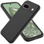 Mobigear Colors Google Pixel 8a Hoesje Flexibel TPU Backcover - Zwart
