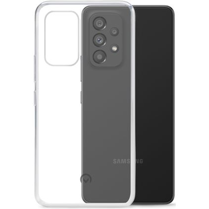 Mobilize Gelly Doorzichtig Samsung Galaxy A53 Hoesje Flexibel TPU Backcover - Transparant