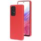 Mobiparts Samsung Galaxy A53 Siliconen Hoesje Backcover - Scarlet Red