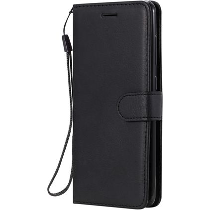 Mobigear Premium Samsung Galaxy A21s Hoesje Bookcase Portemonnee - Zwart