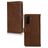 Mobilize Wallet Samsung Galaxy A17 Hoesje Echt Leer Bookcase Portemonnee - Bruin